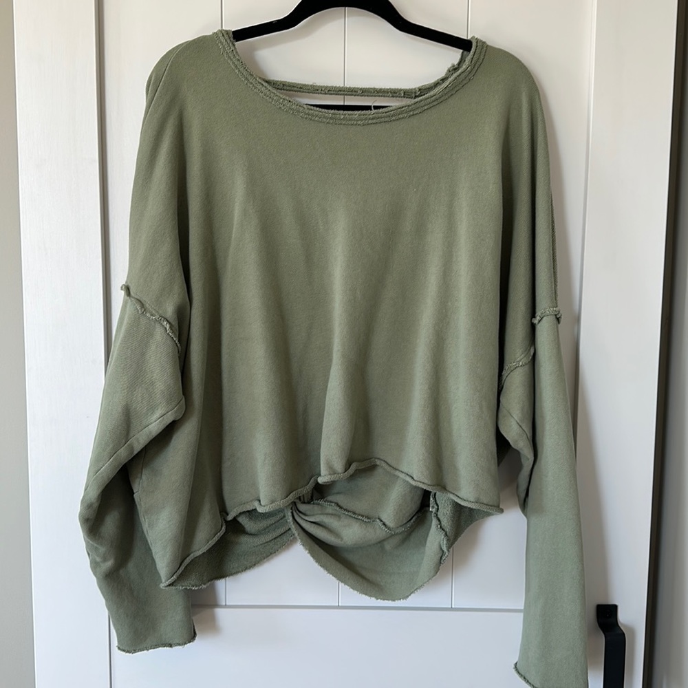 American Eagle Open Back Sweatshirt